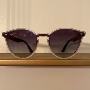 RayBan Gradient round sunglasses